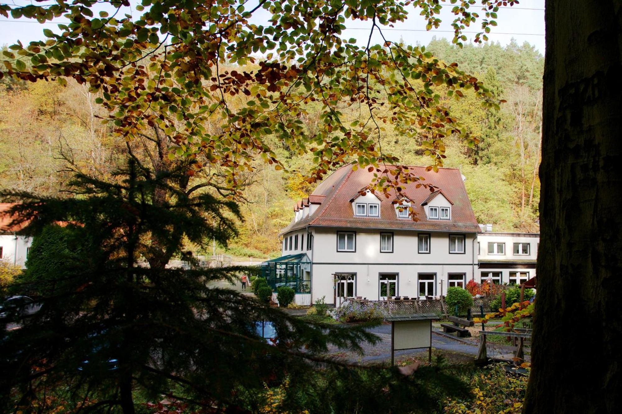 Waldhotel Linzmuehle Kahla  Esterno foto